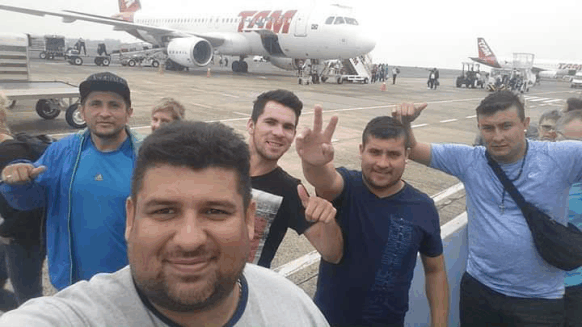 EL CAMPEON MUNDIAL DE PIKIVOLEY,  DE LOS SANTOS MELGAREJO FUE RECIBIDO ESTA MAÑANA PROCEDENTE DE NUEVA YORK, PARA RECIBIR CRISTIANA SEPULTURA COMO EL SE MERECE