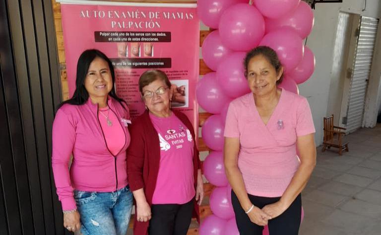 Trabajan en la detección de cáncer de mama y brindan ayudas diversas