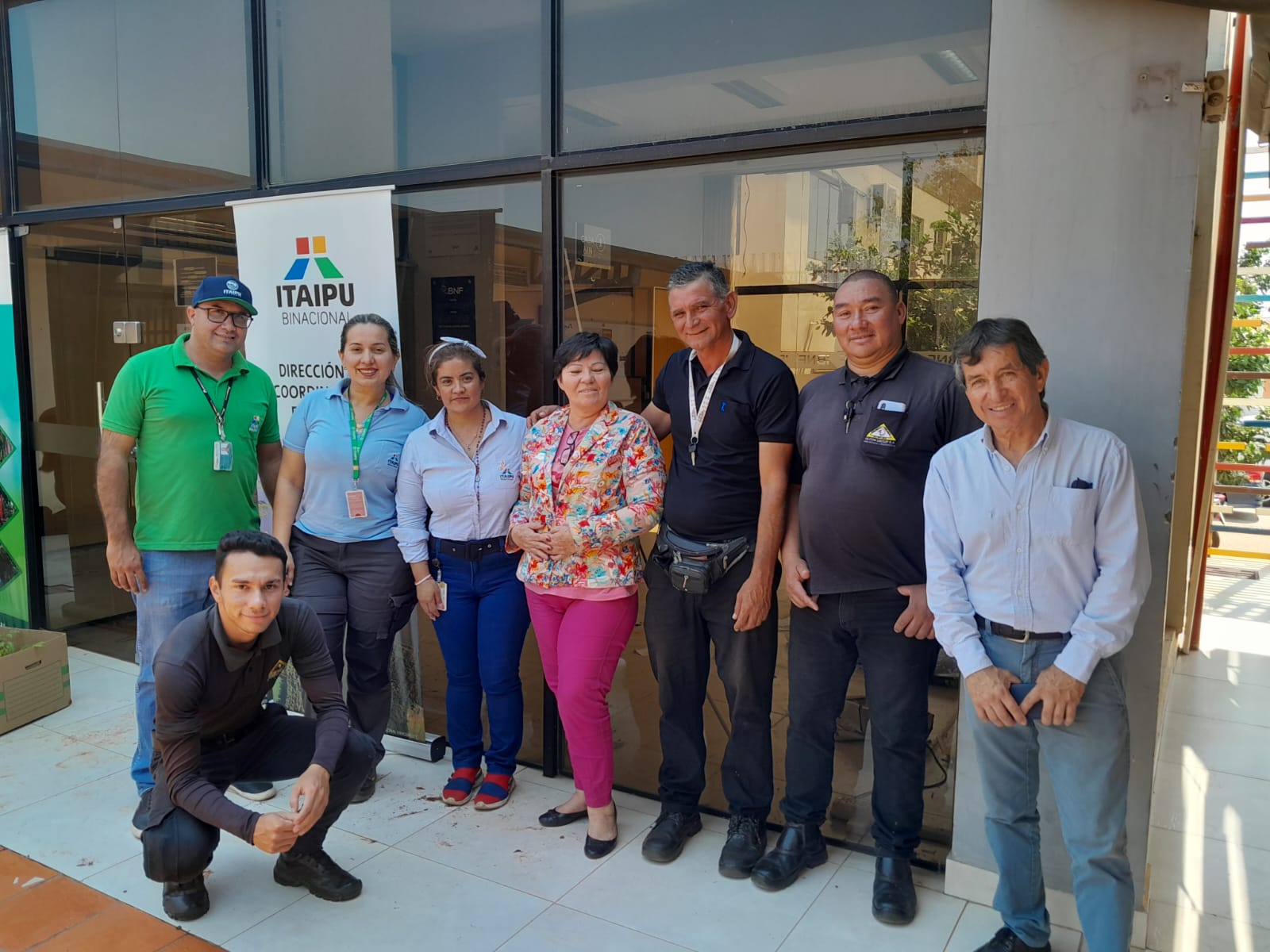 Reunión de trabajo con la Dirección de Coordinación Ejecutiva de la Itaipu para Gua’ a de Oro 2023