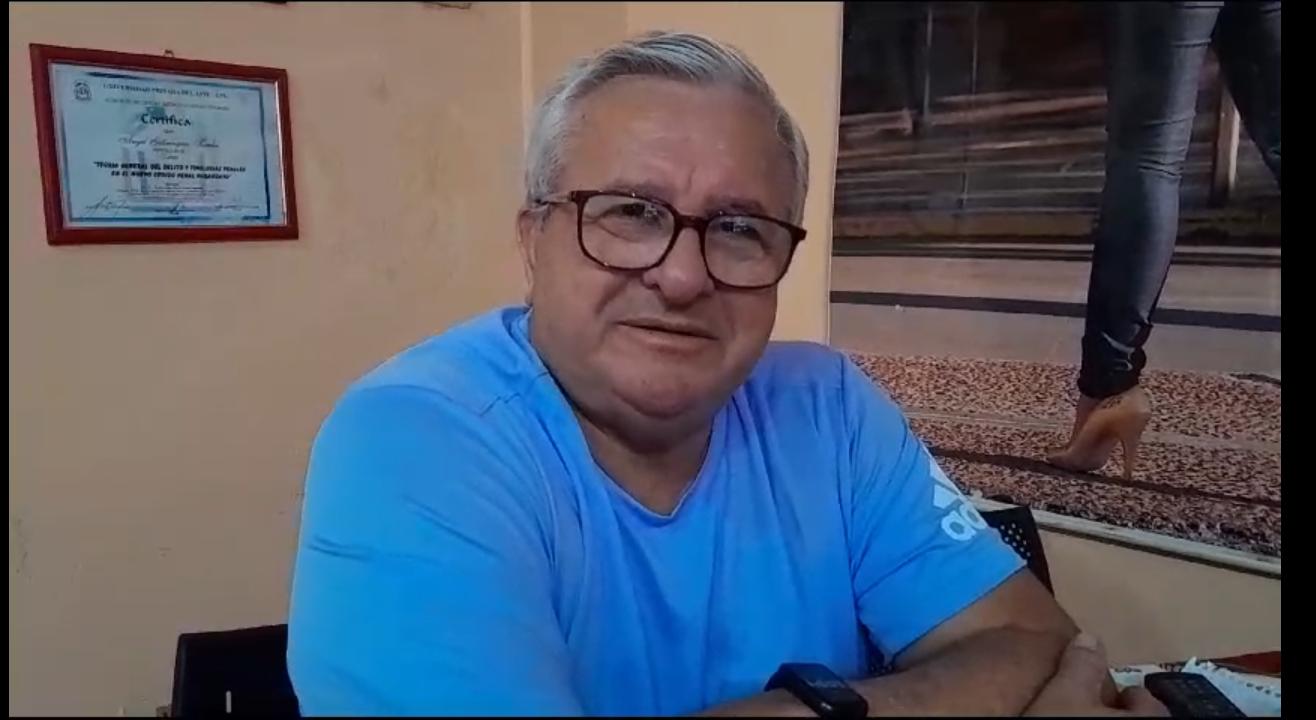 Ángel Gabriaguez: “Hay que homenajear a la gente que ha tenido una buena conducta”