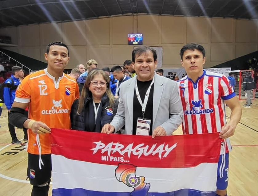 Franqueños son tetracampeones con Paraguay en mundial de fútbol de salón