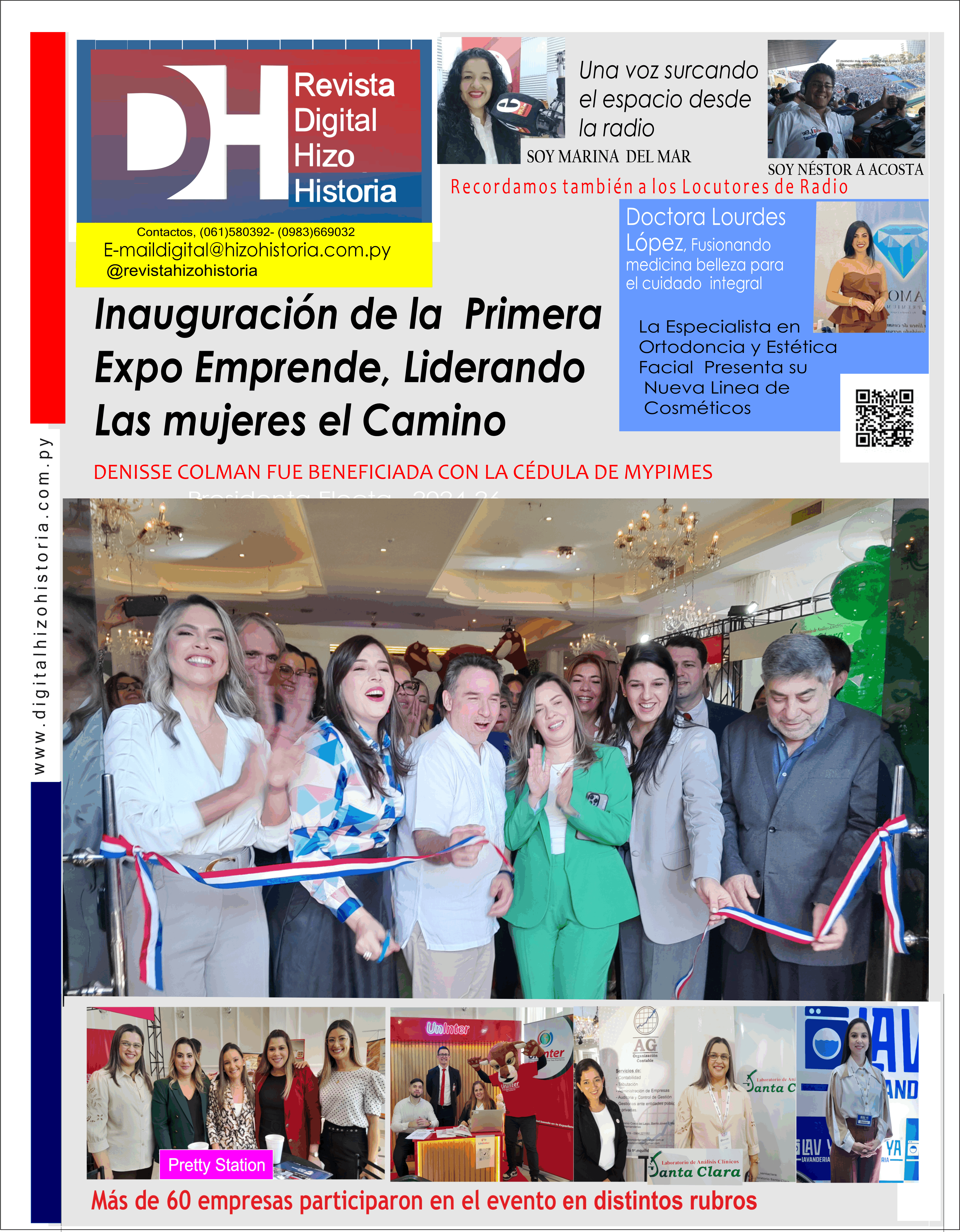 Exitoso Encuentro de Mujeres de la (AMEDAP. Y de parabienes los Locutores de Radio