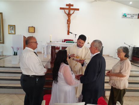 Una nueva oportunidad para el amor: Eva Adela y Néstor Chamorro unieron sus vidas