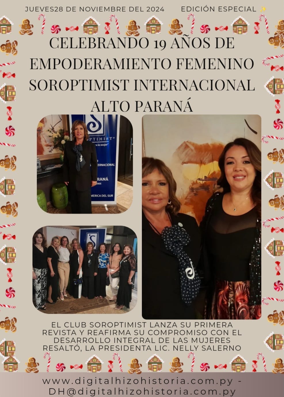 Celebrando 19 Años de Empoderamiento Femenino: Soroptimist Internacional Alto Paraná