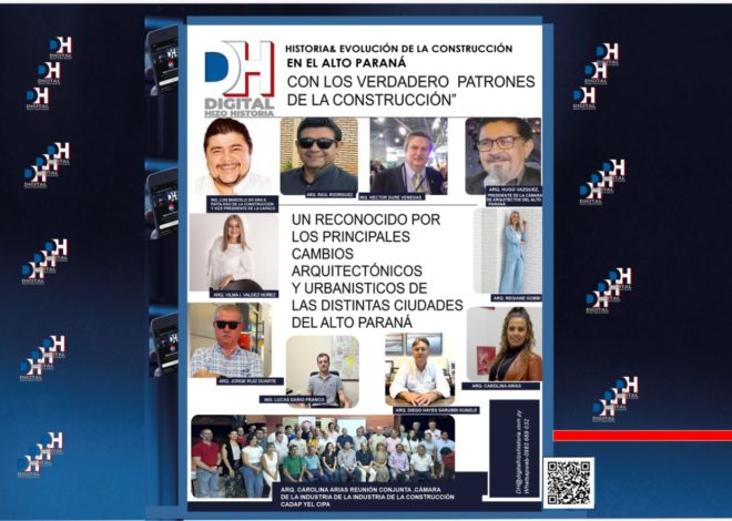 Directivos de la Cámara de la Construcción del Alto Paraná honraron la 4ª EXPO CONSTRUIR