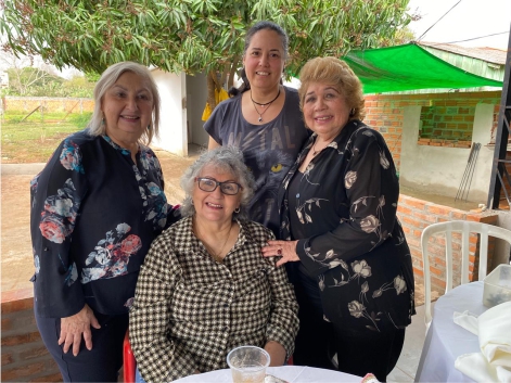 Encuentro de confraternidad del Centro Guireño en Ciudad del Este