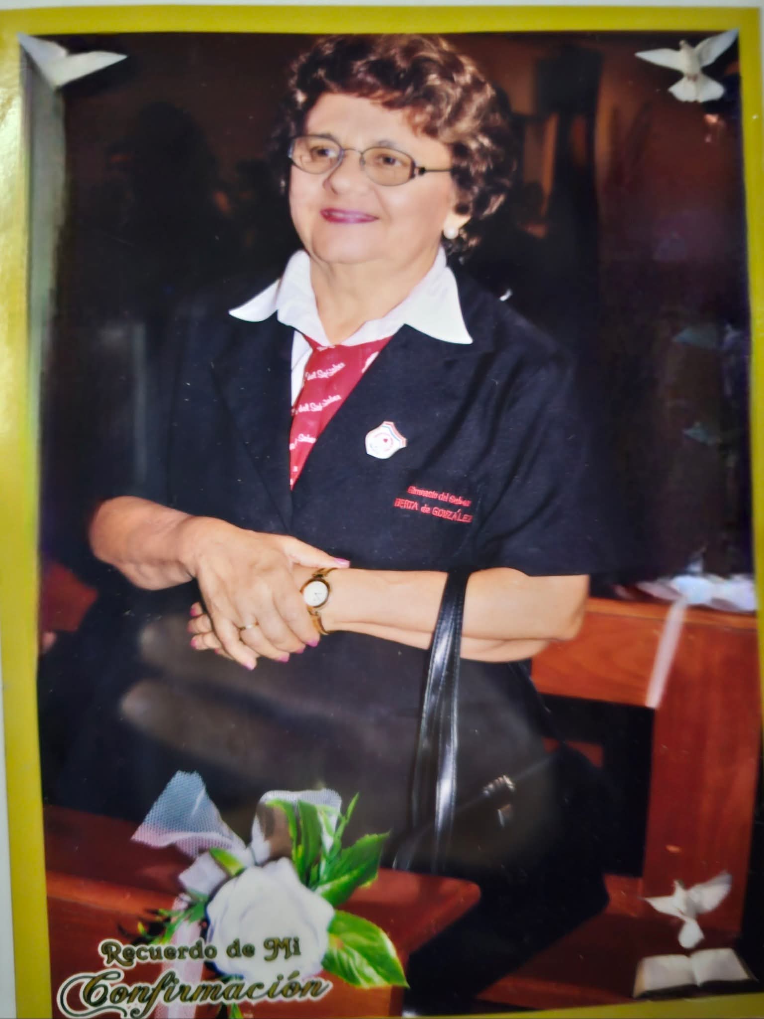 Q.E.P.D. Lic. María Berta Vázquez de González. Su legado de enseñanza y ejemplo vivirá por siempre.