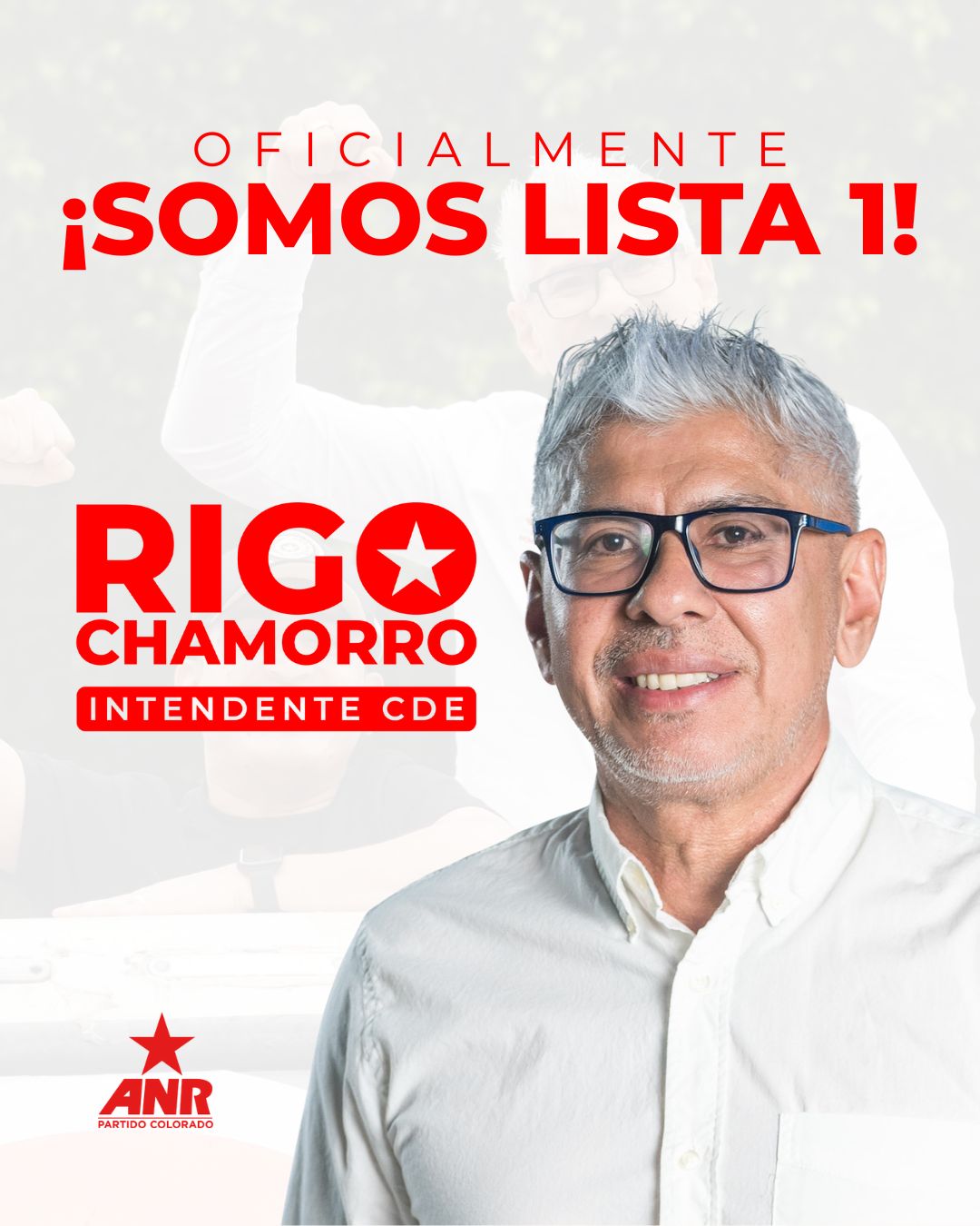 Chamorro gana la pulseada colorada y encabezará la candidatura de la ANR en Ciudad del Este