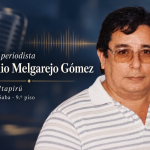 Retrato del Prof. y periodista Cecilio Melgarejo Gómez.