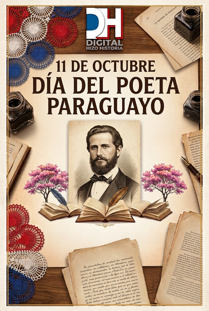 Día del Poeta Paraguayo: la palabra como memoria, identidad y expresión de un pueblo